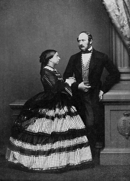 Queen Victoria and Albert, Prince Consort, 1861 (1964). Artist: John Jabez Edwin Mayall