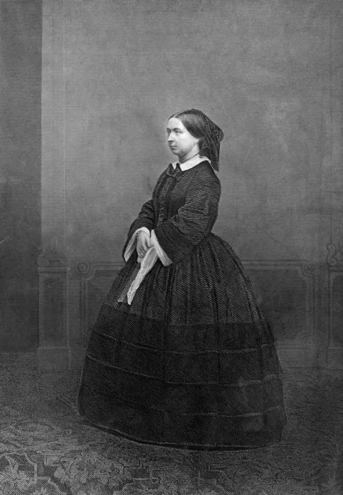 Framed Print : Queen Victoria, c1860. Artist: DJ Pound Framed Print : Queen Victoria, c1860. Artist: DJ Pound