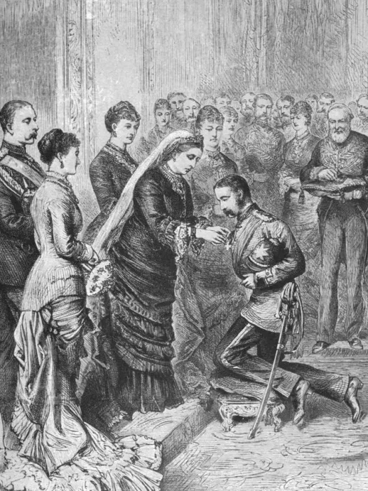 Framed Print : Queen Victoria decorating officers engaged in Afghan and Zulu wars... December 8, 1879, (1901) Framed Print : Queen Victoria decorating officers engaged in Afghan and Zulu wars... December 8, 1879, (1901)