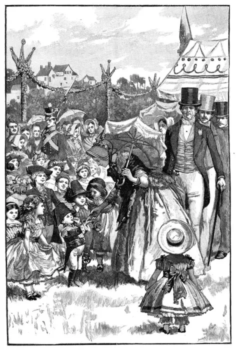 Framed Print : Queen Victoria and Prince Albert at a fete, Coburg, Germany, c1840s, (1900) Framed Print : Queen Victoria and Prince Albert at a fete, Coburg, Germany, c1840s, (1900)