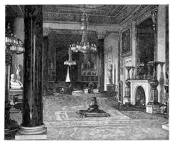 Queen Victorias drawing-room, Osborne House, Isle of Wight
