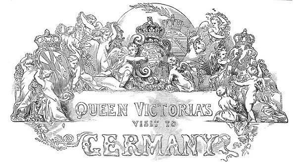 Queen Victorias visit to Germany, 1845. Creator: Unknown
