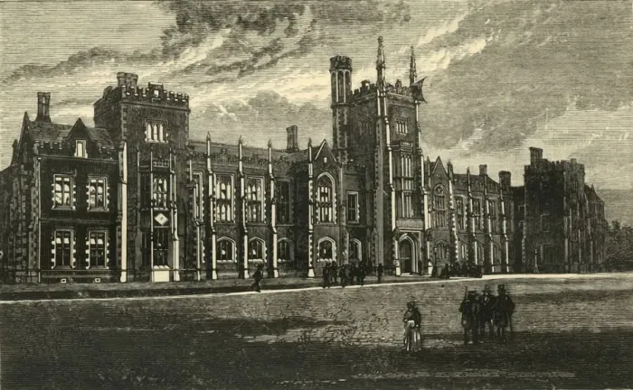 Framed Print : Queens College, 1898. Creator: Unknown Framed Print : Queens College, 1898. Creator: Unknown