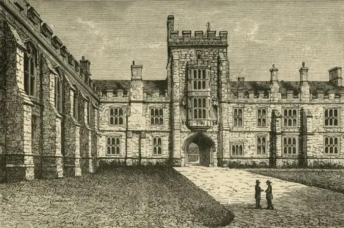 Framed Print : The Queens College, 1898. Creator: Unknown Framed Print : The Queens College, 1898. Creator: Unknown