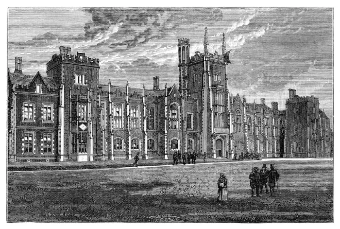 Framed Print : Queens College, Belfast, 1900 Framed Print : Queens College, Belfast, 1900