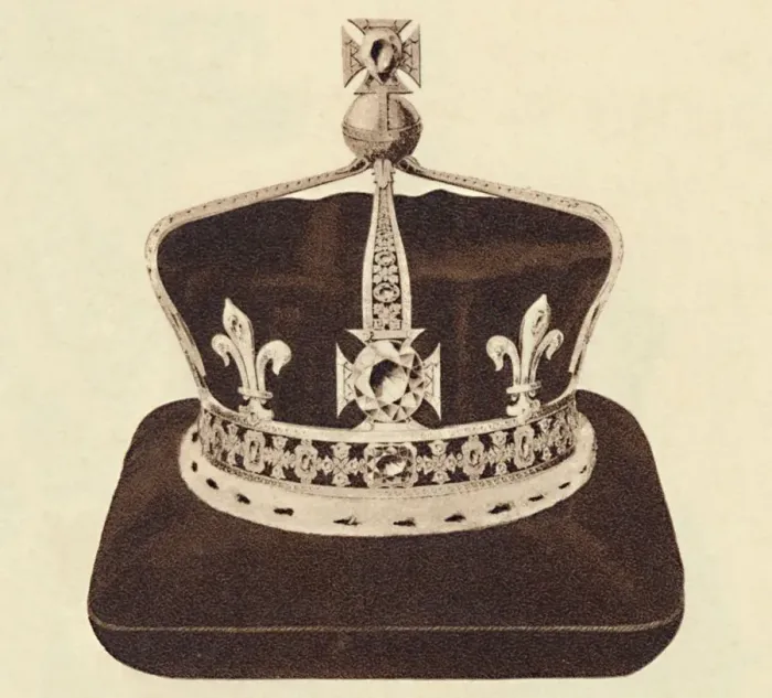 Framed Print : The Queens Crown, 1937 Framed Print : The Queens Crown, 1937