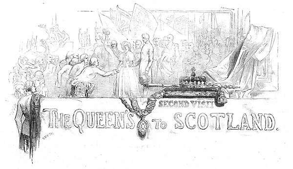 The Queens second visit to Scotland, 1844. Creator: Smyth