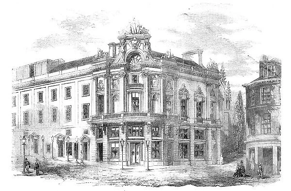 The Queen's Theatre and Opera-house, Edinburgh, 1857. Creator: Unknown
