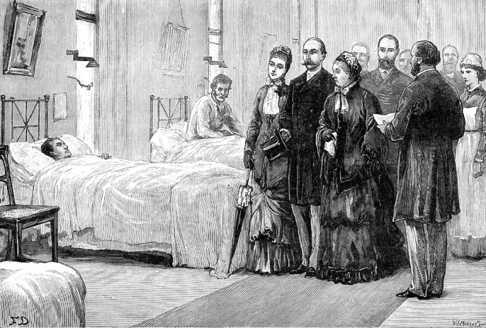 Framed Print : The Queen's visit to the new Royal Infirmary at Edinburgh, 1881. Creator: Unknown. The Queen's visit to the new Royal Infirmary at Edinburgh, 1881. Creator: Unknown Framed Print : The Queen's visit to the new Royal Infirmary at Edinburgh, 1881. Creator: Unknown. The Queen's visit to the new Royal Infirmary at Edinburgh, 1881. Creator: Unknown