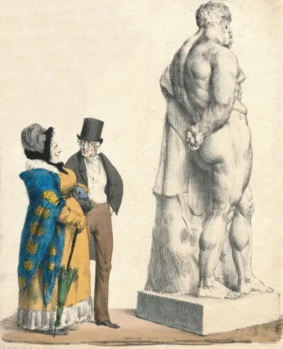 Framed Print : Quel gaillard! Qu en dis-tu ma femme? - he! he! he!, c1822. Creator: Pierre LanglumA© Framed Print : Quel gaillard! Qu en dis-tu ma femme? - he! he! he!, c1822. Creator: Pierre LanglumA©