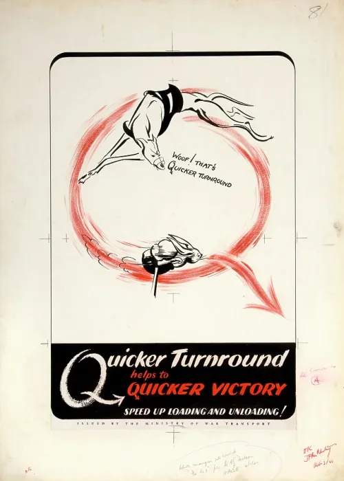 Framed Print : Quicker turnround helps to quicker victory. Speed up, , , , WWII poster, between 1939 and 1946 Framed Print : Quicker turnround helps to quicker victory. Speed up, , , , WWII poster, between 1939 and 1946