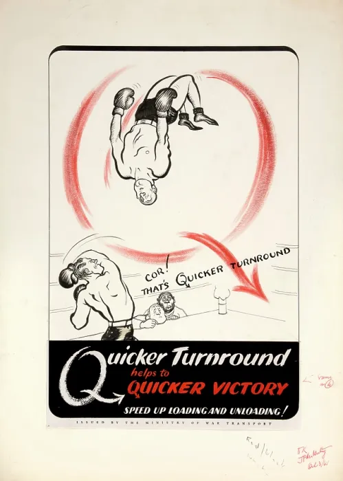 Framed Print : Quicker turnround helps to quicker victory. Speed up, , , , WWII poster, between 1939 and 1946 Framed Print : Quicker turnround helps to quicker victory. Speed up, , , , WWII poster, between 1939 and 1946