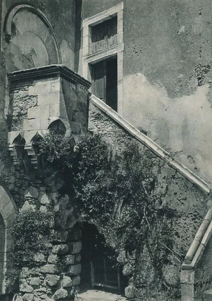 A quiet corner of Taormina, Sicily, Italy, 1927. Artist: Eugen Poppel