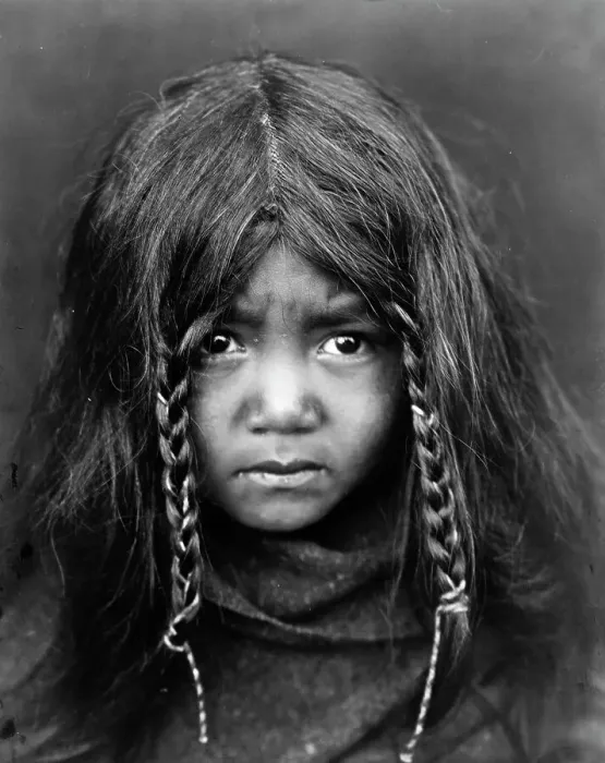Framed Print : Quilcene boy, 1912, c1913. Creator: Edward Sheriff Curtis Framed Print : Quilcene boy, 1912, c1913. Creator: Edward Sheriff Curtis