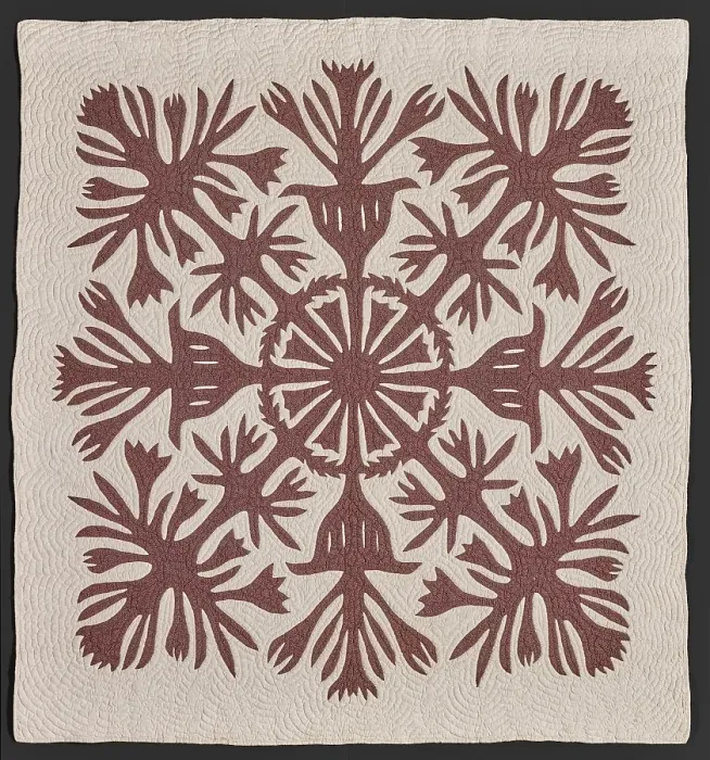 Framed Print : Quilt, about 1900. Creator: Unknown Framed Print : Quilt, about 1900. Creator: Unknown