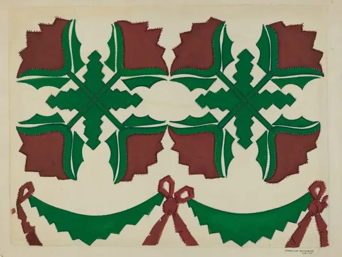 Framed Print : Quilt, 1935 / 1942. Creator: Cornelius Frazier Framed Print : Quilt, 1935 / 1942. Creator: Cornelius Frazier