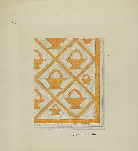 Quilt, 1935 / 1942. Creator: J. Herman McCollum
