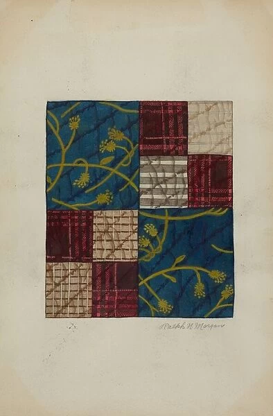 Quilt, 1935  /  1942. Creator: Ralph N. Morgan