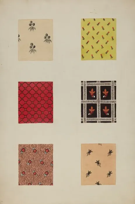 Framed Print : Quilt Patches, c. 1938. Creator: Katherine Hastings Framed Print : Quilt Patches, c. 1938. Creator: Katherine Hastings
