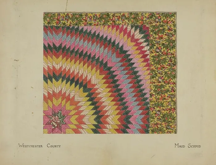 Framed Print : Quilt - Rising Sun, c. 1936. Creator: Maud Schmid. Quilt - Rising Sun, c. 1936. Creator: Maud Schmid Framed Print : Quilt - Rising Sun, c. 1936. Creator: Maud Schmid. Quilt - Rising Sun, c. 1936. Creator: Maud Schmid