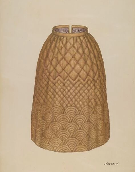 Quilted Petticoat, c. 1938. Creator: Rex F Bush