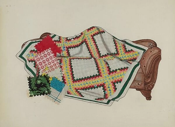 Quilts - Pieced, 1935  /  1942. Creator: Unknown