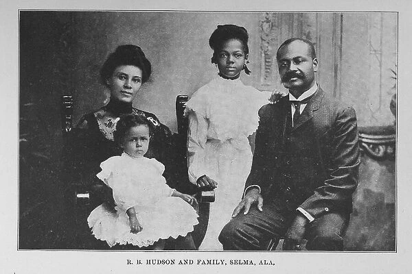 R. B. Hudson and family, Selma, Ala. 1907. Creator: Unknown