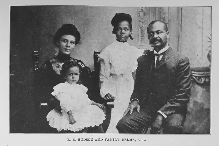 Framed Print : R. B. Hudson and family, Selma, Ala. 1907. Creator: Unknown Framed Print : R. B. Hudson and family, Selma, Ala. 1907. Creator: Unknown