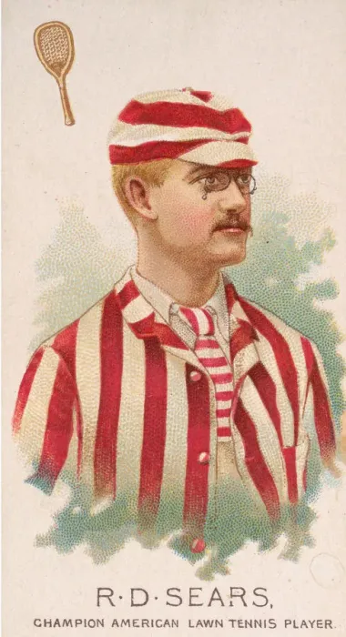 Framed Print : R. D. Sears, Champion American Lawn Tennis Player, from Worlds Champions Framed Print : R. D. Sears, Champion American Lawn Tennis Player, from Worlds Champions