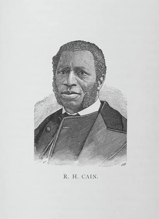 Framed Print : R. H. Cain, 1887. Creator: Unknown Framed Print : R. H. Cain, 1887. Creator: Unknown