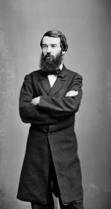 Framed Print : R. H. Stoddard, between 1855 and 1865. Creator: Unknown Framed Print : R. H. Stoddard, between 1855 and 1865. Creator: Unknown