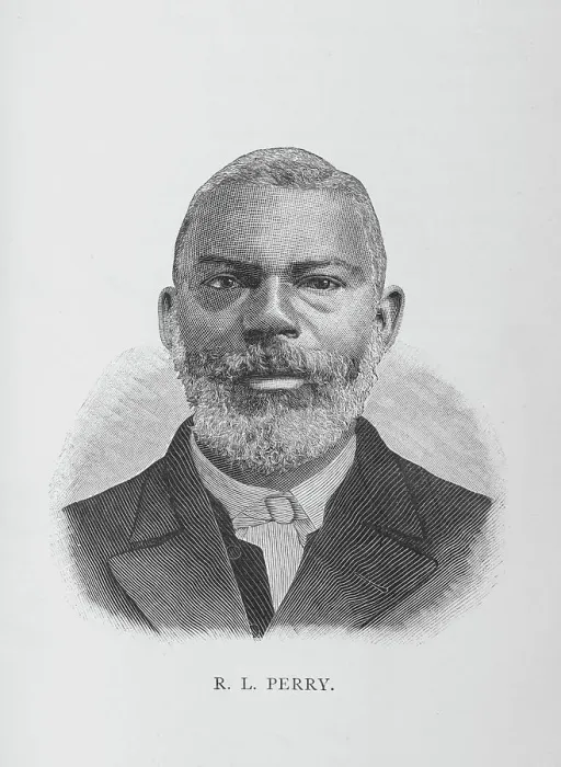 Framed Print : R. L. Perry, 1887. Creator: Unknown Framed Print : R. L. Perry, 1887. Creator: Unknown