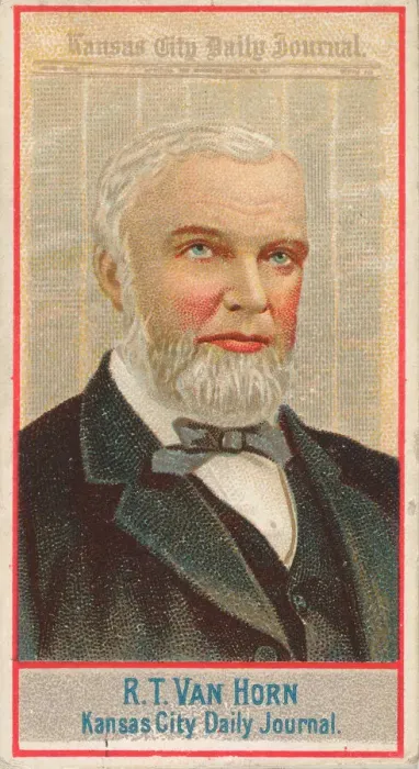 Framed Print : R. T. Van Horn, Kansas City Daily Journal, from the American Editors series (N1 Framed Print : R. T. Van Horn, Kansas City Daily Journal, from the American Editors series (N1