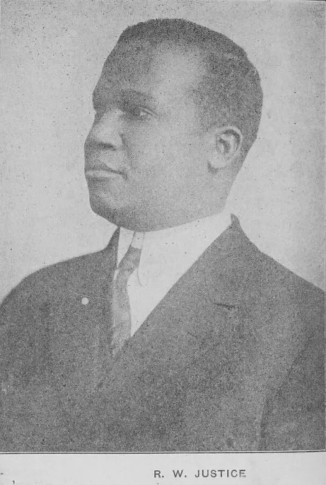 Framed Print : R. W. Justice, 1918-1922. Creator: Unknown Framed Print : R. W. Justice, 1918-1922. Creator: Unknown