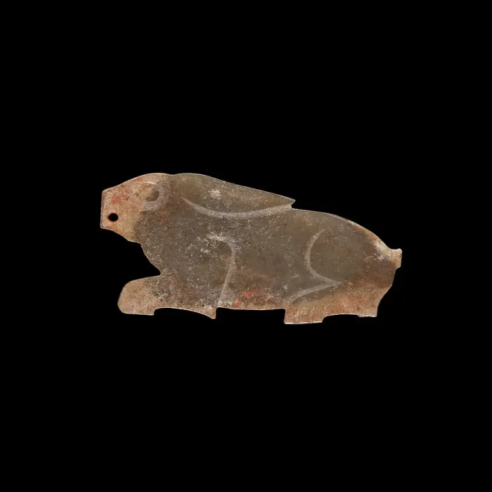Framed Print : Rabbit, about 1000 B.C.E.. Creator: Unknown Framed Print : Rabbit, about 1000 B.C.E.. Creator: Unknown