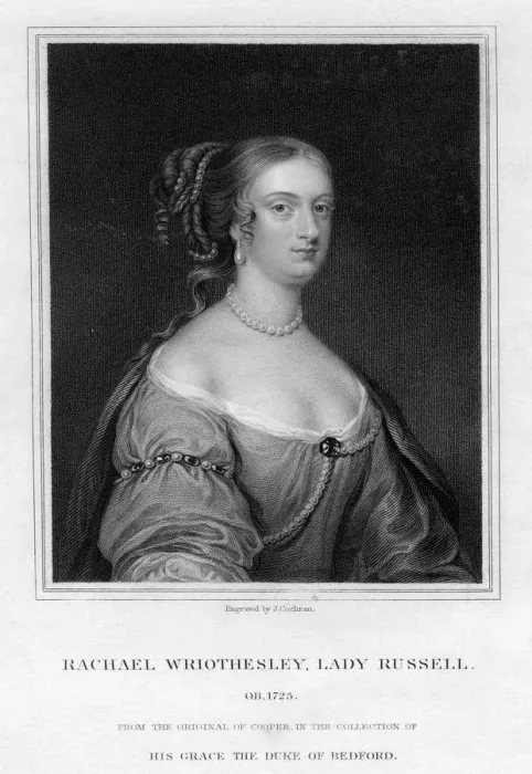 Framed Print : Rachael Wriothesley, Lady Russell, 19th century. Artist: J Cochran Framed Print : Rachael Wriothesley, Lady Russell, 19th century. Artist: J Cochran