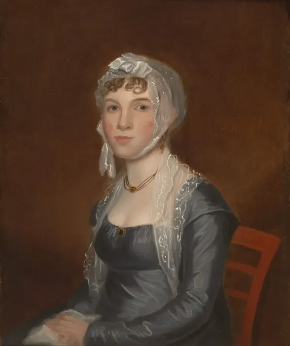 Framed Print : Rachel Bartholomew Davis, ca. 1815. Creator: James Alexander Simpson Framed Print : Rachel Bartholomew Davis, ca. 1815. Creator: James Alexander Simpson