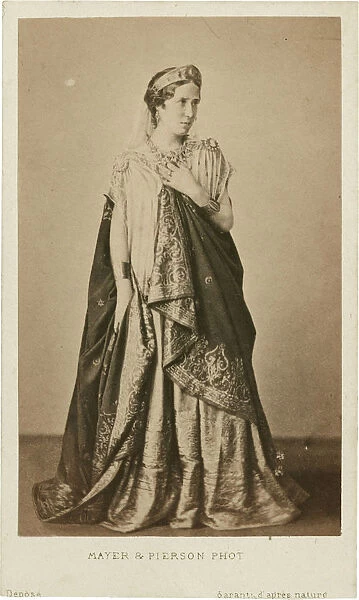 Rachel as Phedre, Mid of the 19th cen