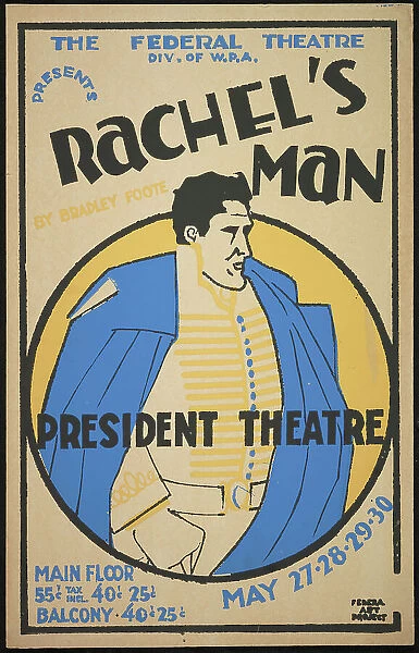 Rachel's Man, Des Moines, IA, 1937. Creator: Unknown