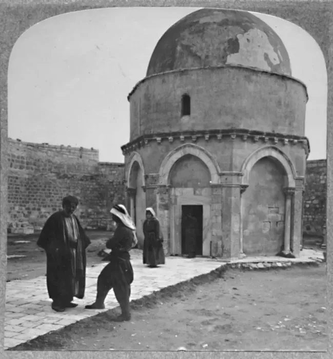 Framed Print : Rachels Tomb near Bethlehem, c1900 Framed Print : Rachels Tomb near Bethlehem, c1900