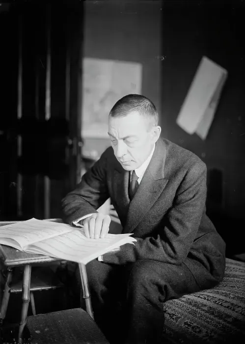 Framed Print : Rach'off [i.e. Rachmaninoff], between c1915 and c1920. Creator: Bain News Service