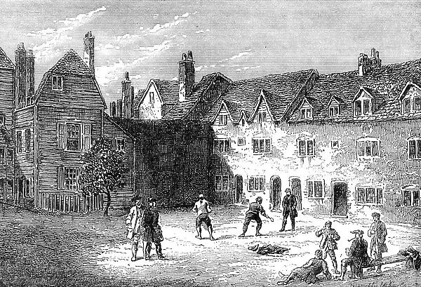 Racquet Court, the Marshalsea prison, 19th century