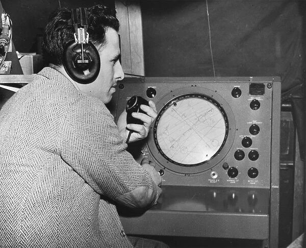 Radar operator, Marshall Plan, 1947-1951