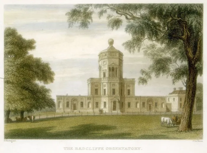 Framed Print : Radcliffe Observatory, Oxford, England, 1834 Framed Print : Radcliffe Observatory, Oxford, England, 1834