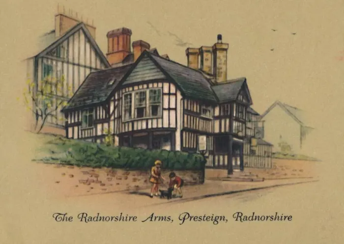Framed Print : The Radnorshire Arms, Presteign, Radnorshire, 1939 Framed Print : The Radnorshire Arms, Presteign, Radnorshire, 1939