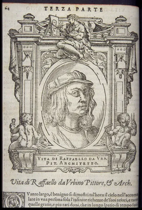 Framed Print : Raffaello Sanzio da Urbino, ca 1568 Framed Print : Raffaello Sanzio da Urbino, ca 1568