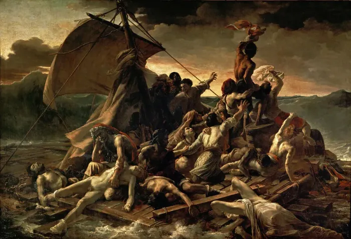 Framed Print : The Raft of the Medusa (Le Radeau de la Meduse), 1818-1819. Artist: Gericault, Theodore (1791-1824) Framed Print : The Raft of the Medusa (Le Radeau de la Meduse), 1818-1819. Artist: Gericault, Theodore (1791-1824)