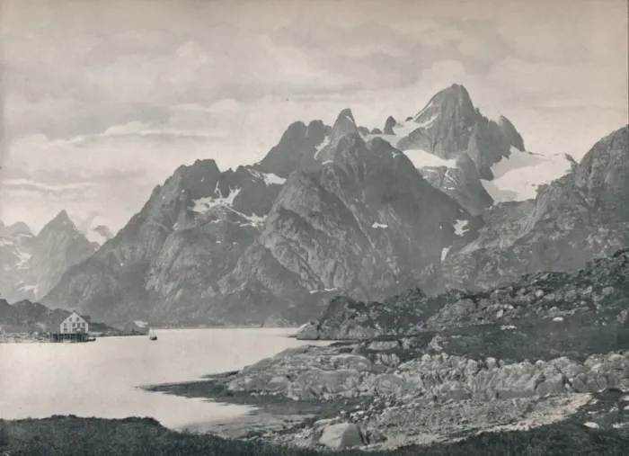 Framed Print : Raftsund, 1914. Creator: Unknown Framed Print : Raftsund, 1914. Creator: Unknown
