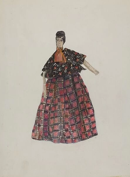 Rag Doll, c. 1936. Creator: Cecily Edwards