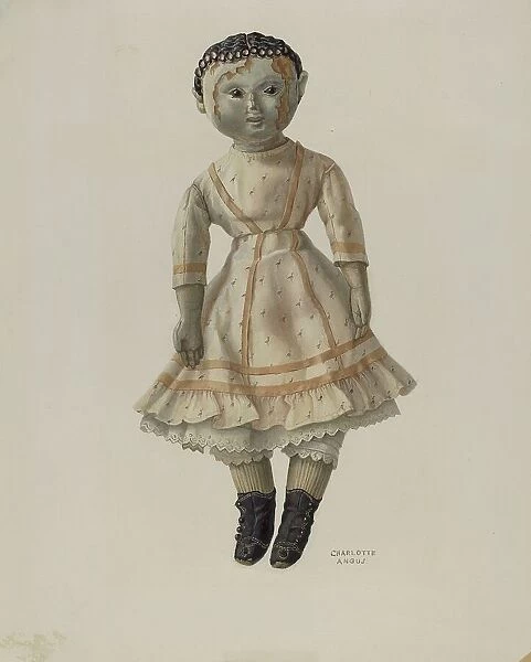 Rag Doll, c. 1939. Creator: Charlotte Angus